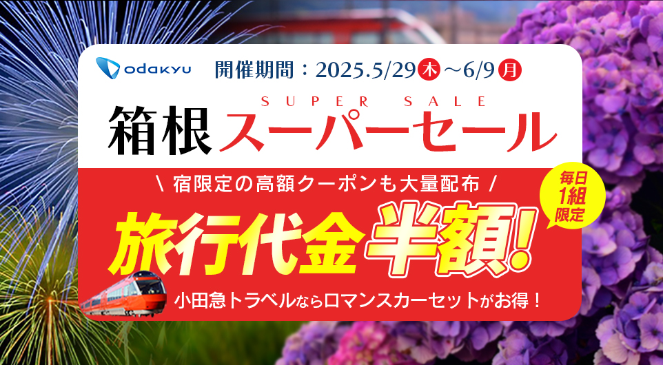  小田急トラベル箱根スーパーセール