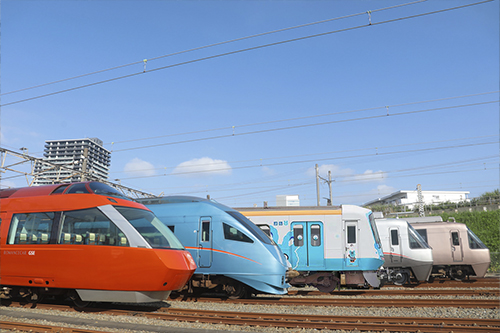小田急まなたび鉄道倶楽部】もころん号＆4種類のロマンスカー大集合