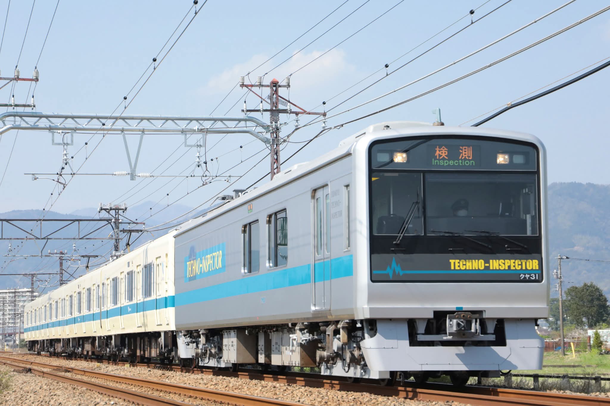 小田急まなたび鉄道倶楽部】テクノインスペクター撮影会 IN 喜多見検車