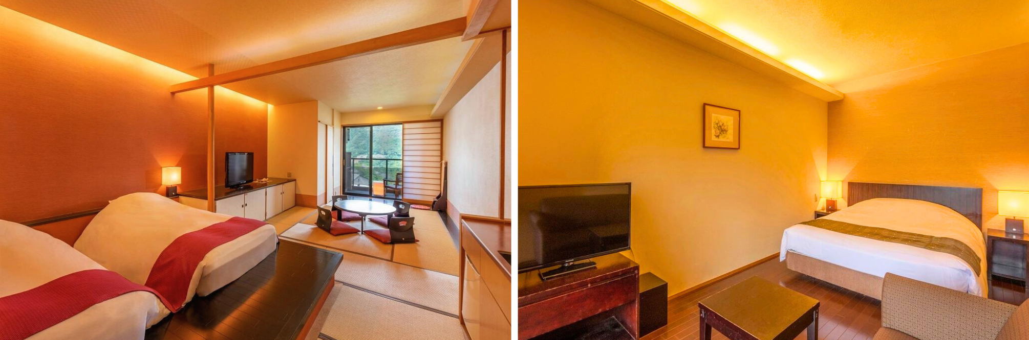 【客室タイプ紹介】和洋室と洋室から選べる癒しの空間  