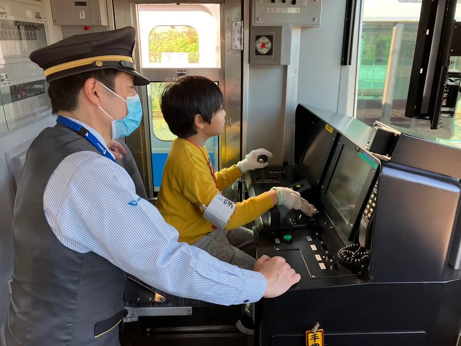 子供向け電車運転体験